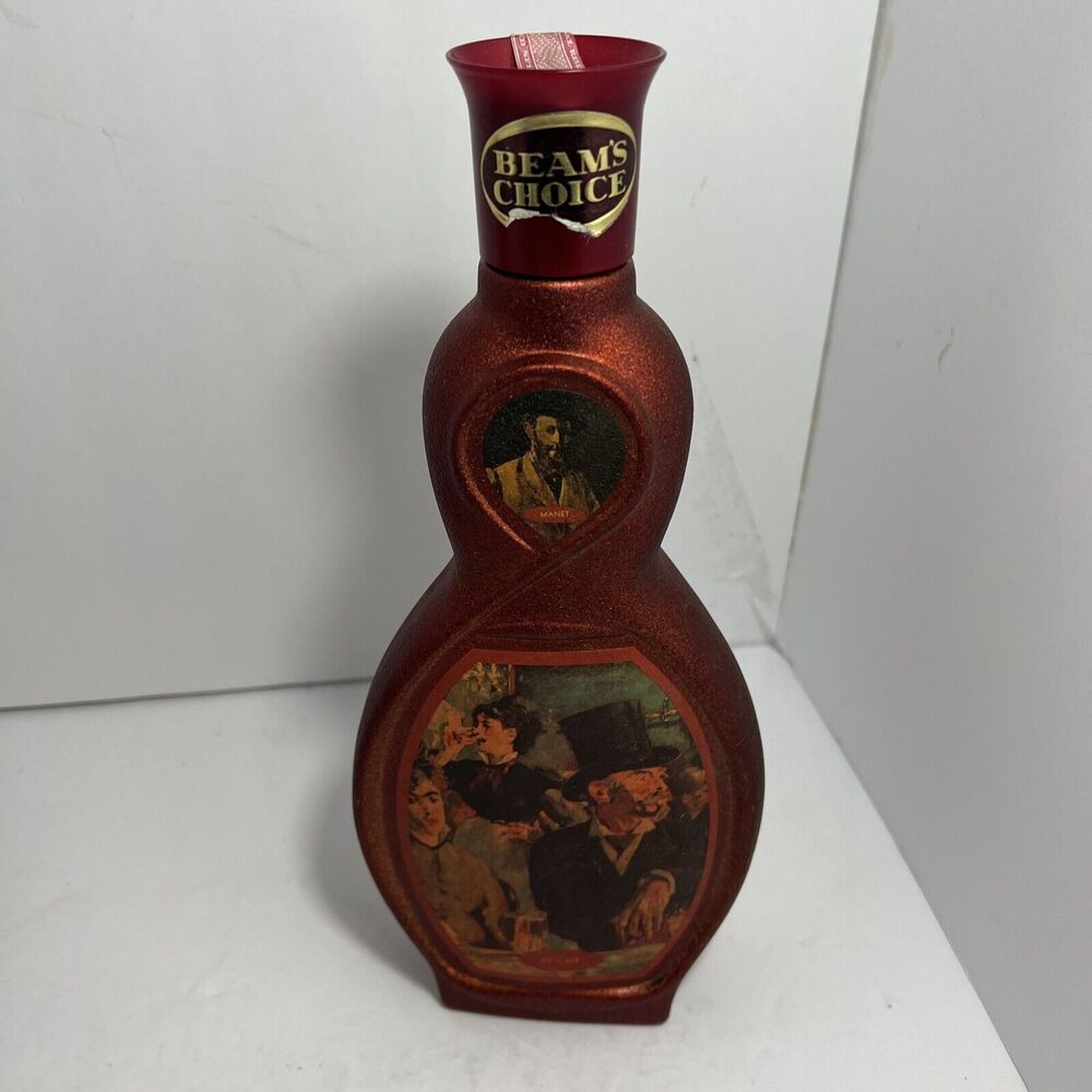 Vintage Jim Beam's Choice Vol. V Collector's Edition Decanter "Au Cafe"